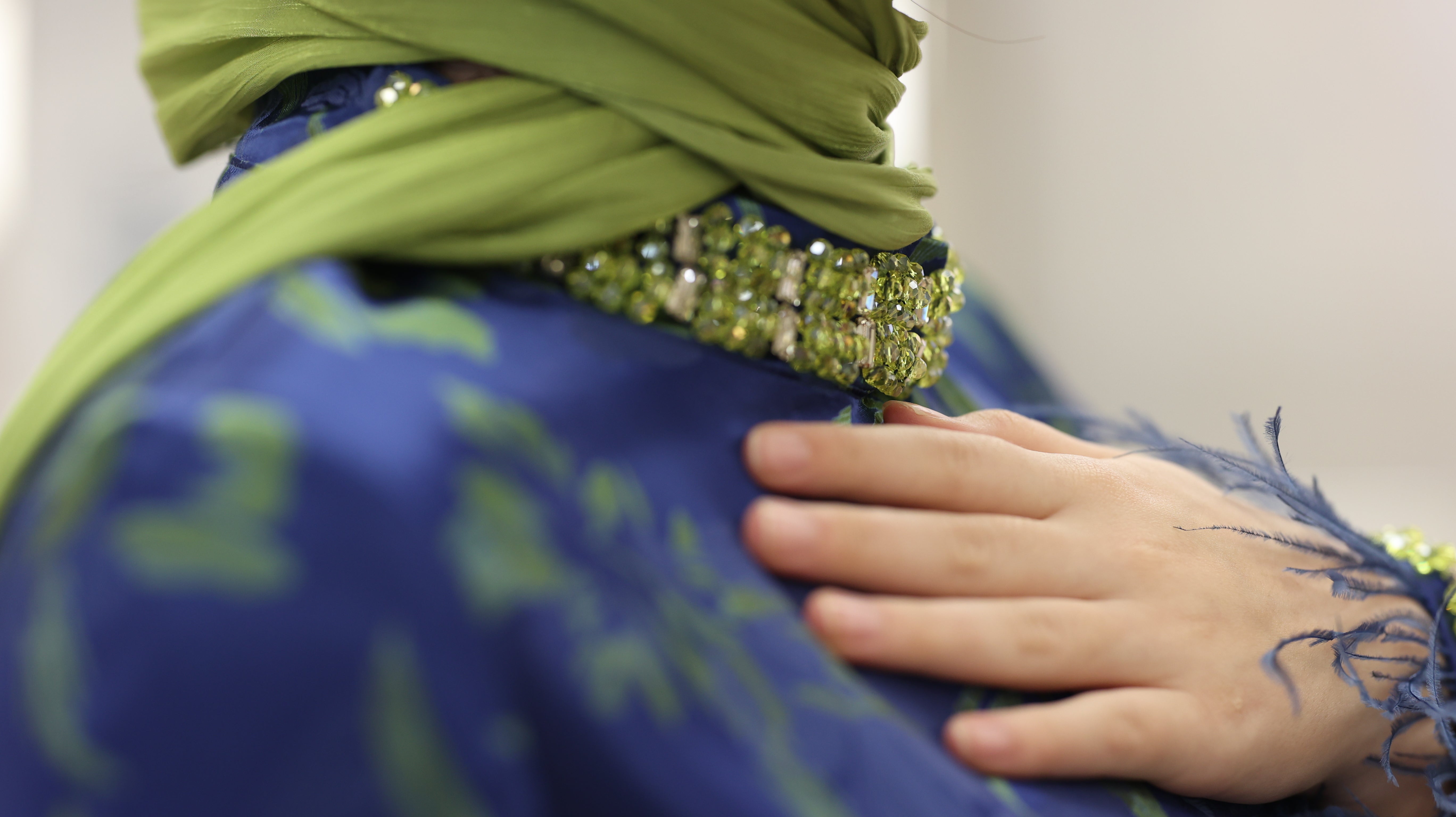 Night Blossom Abaya