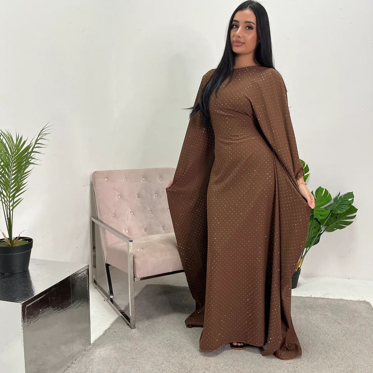 Elegant Butterfly Abaya