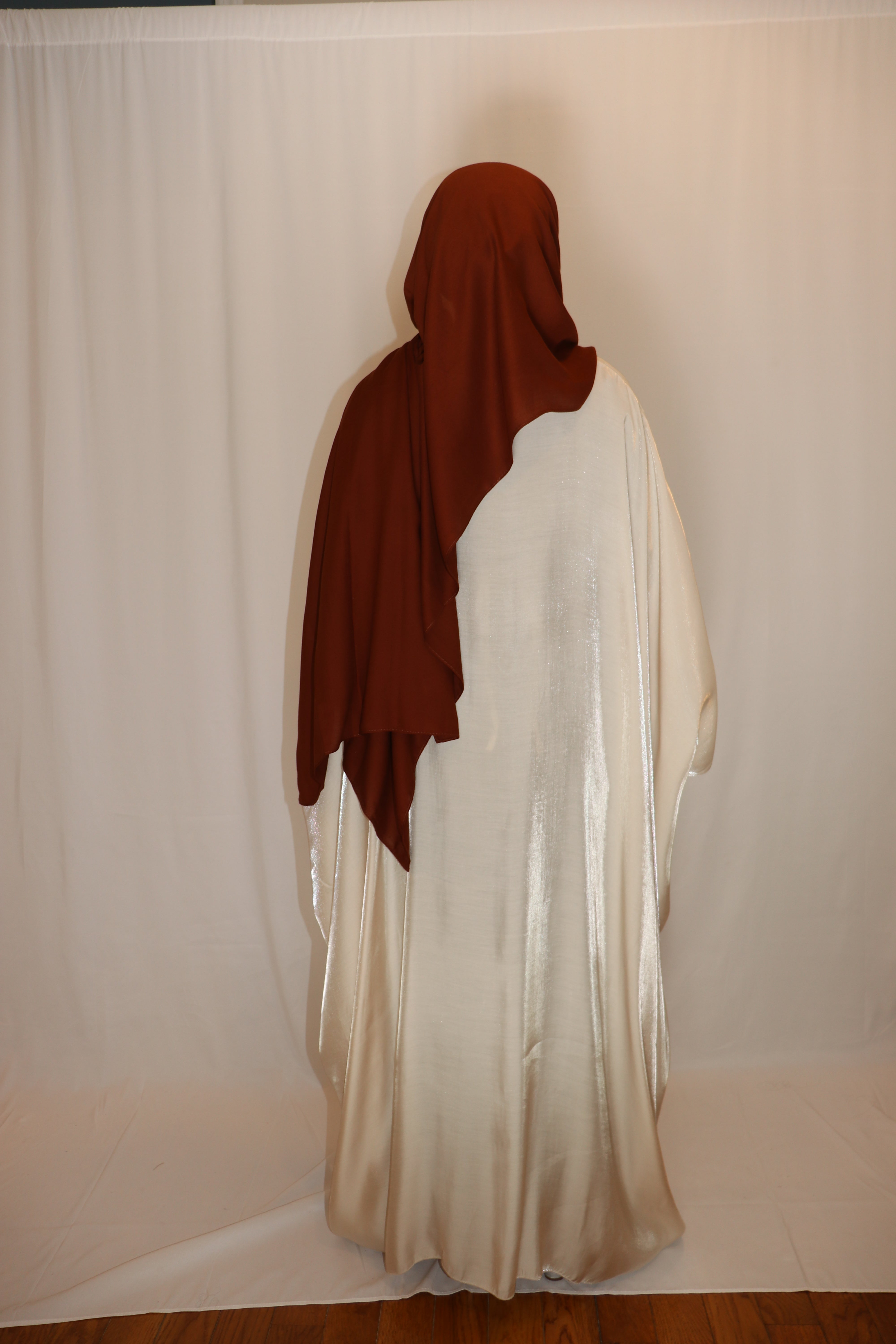 Aaliyah Shimmer Accented Butterfly Abaya