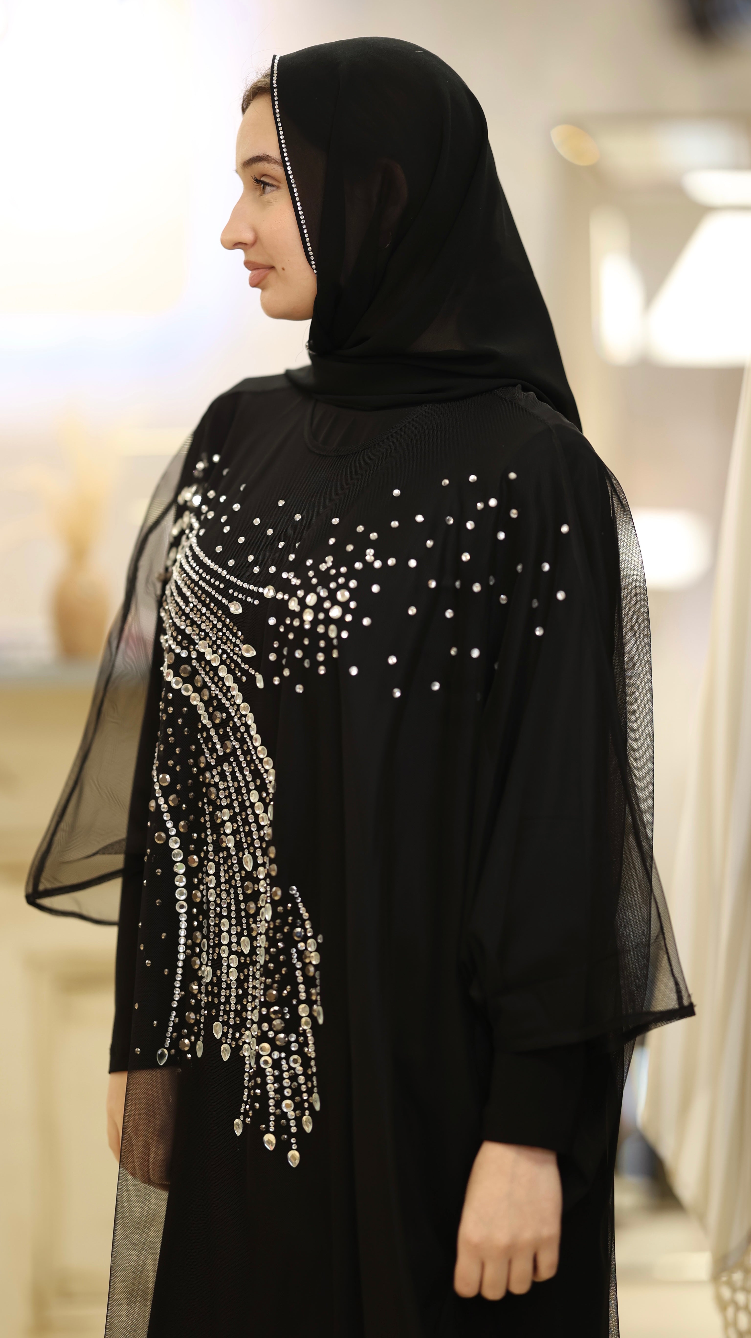 Moonlight Veil Abaya