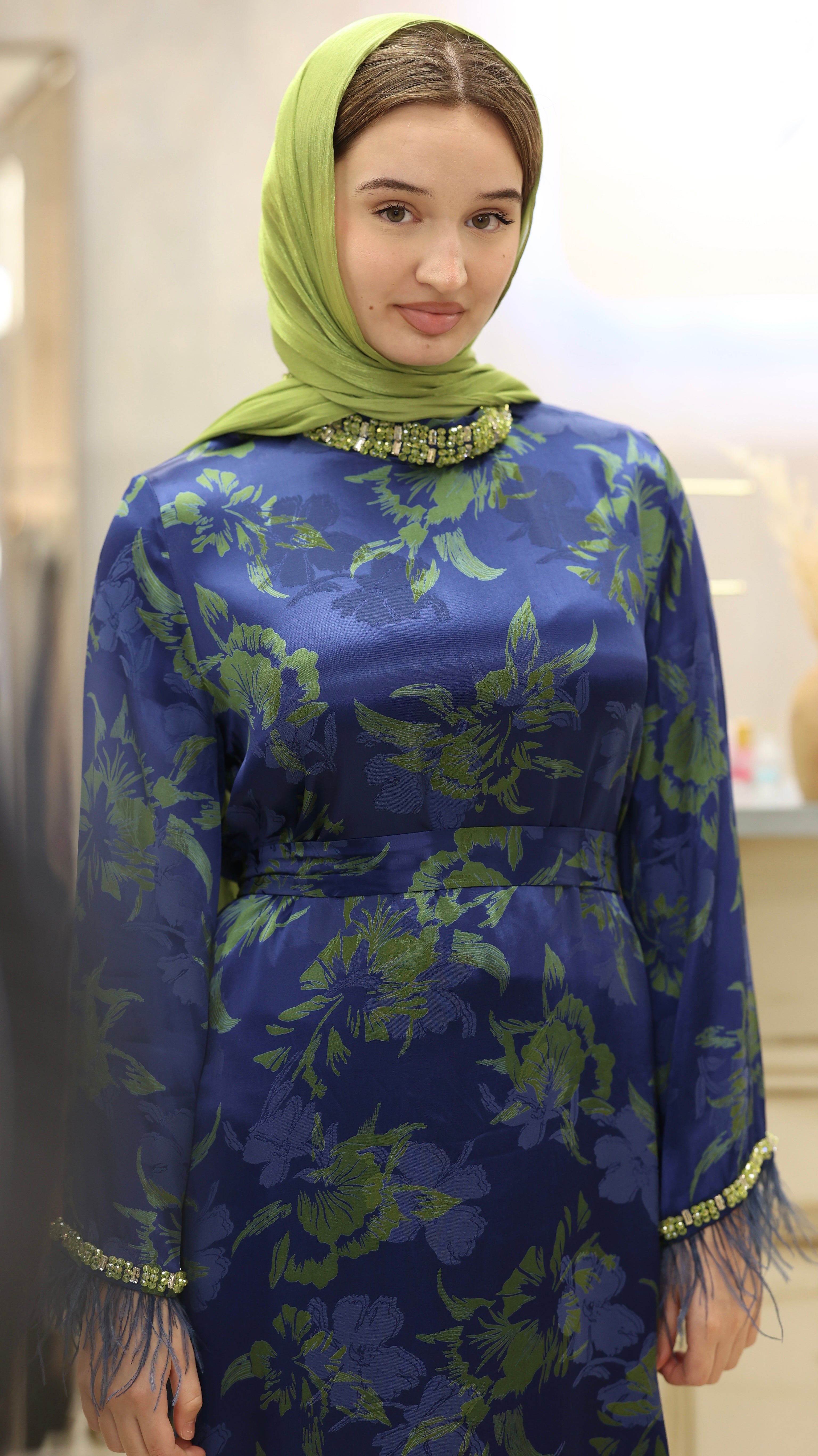 Night Blossom Abaya