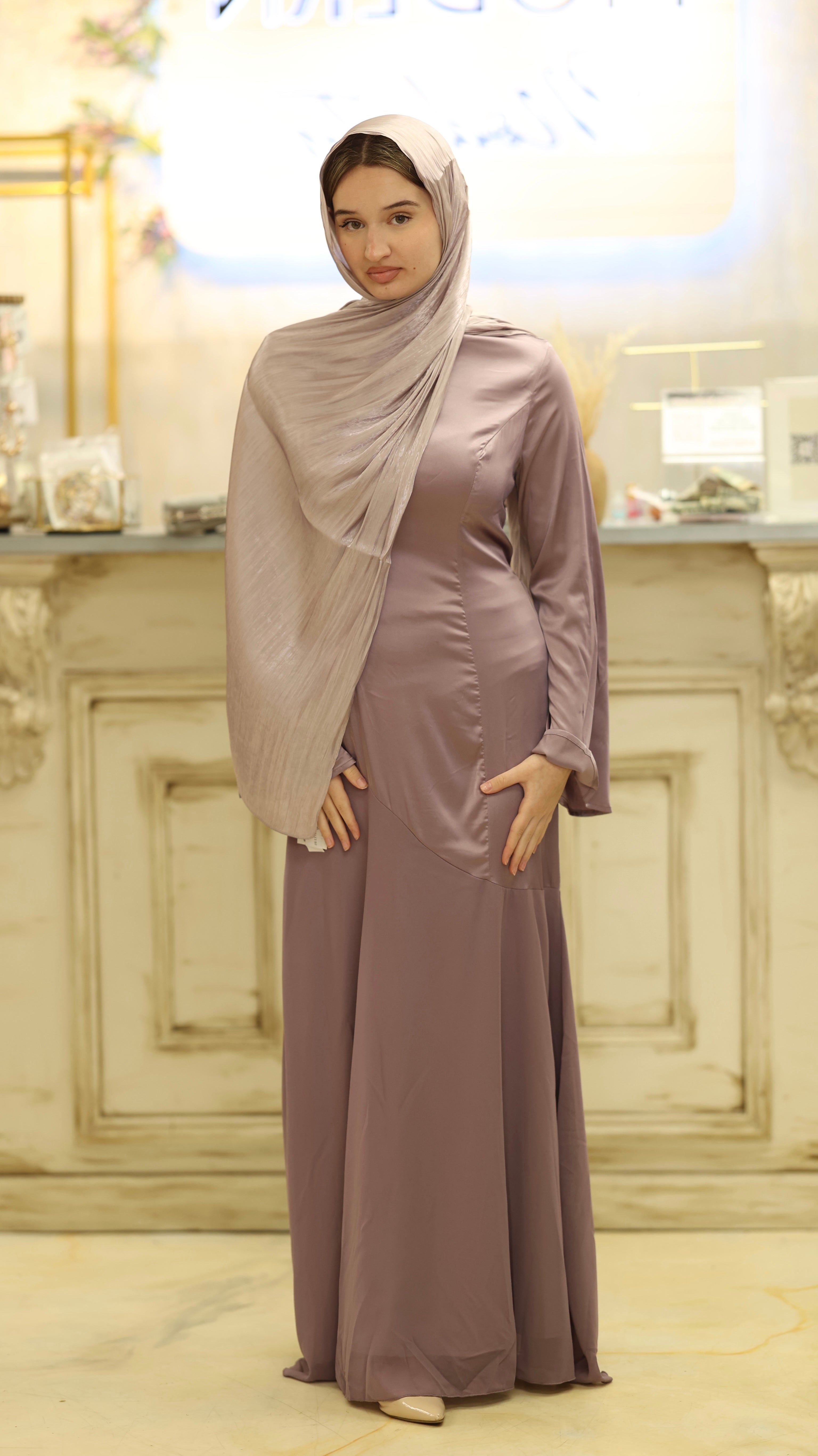 Dusty Mauve Elegance