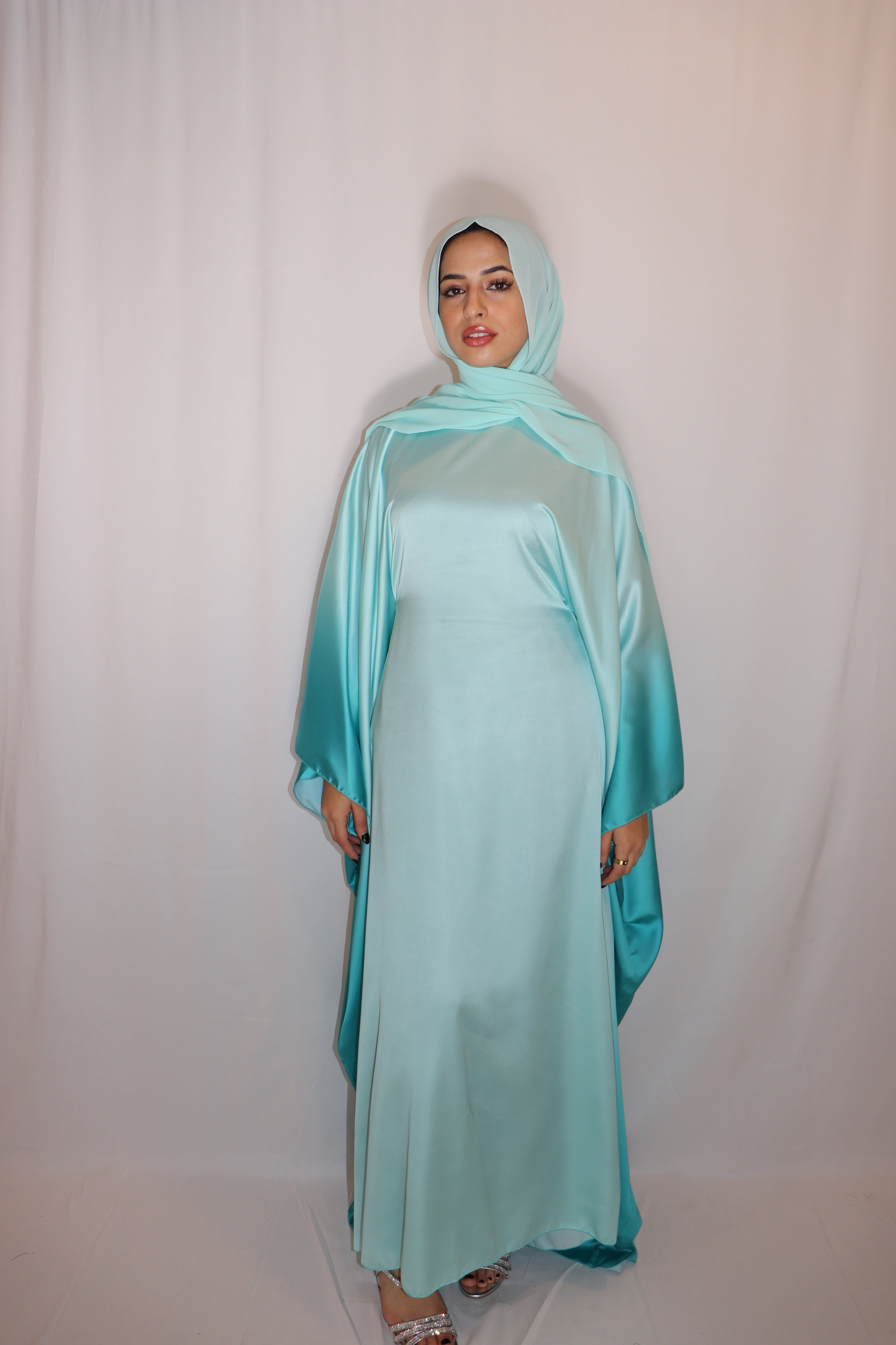 Yara Ombre Butterfly Abaya