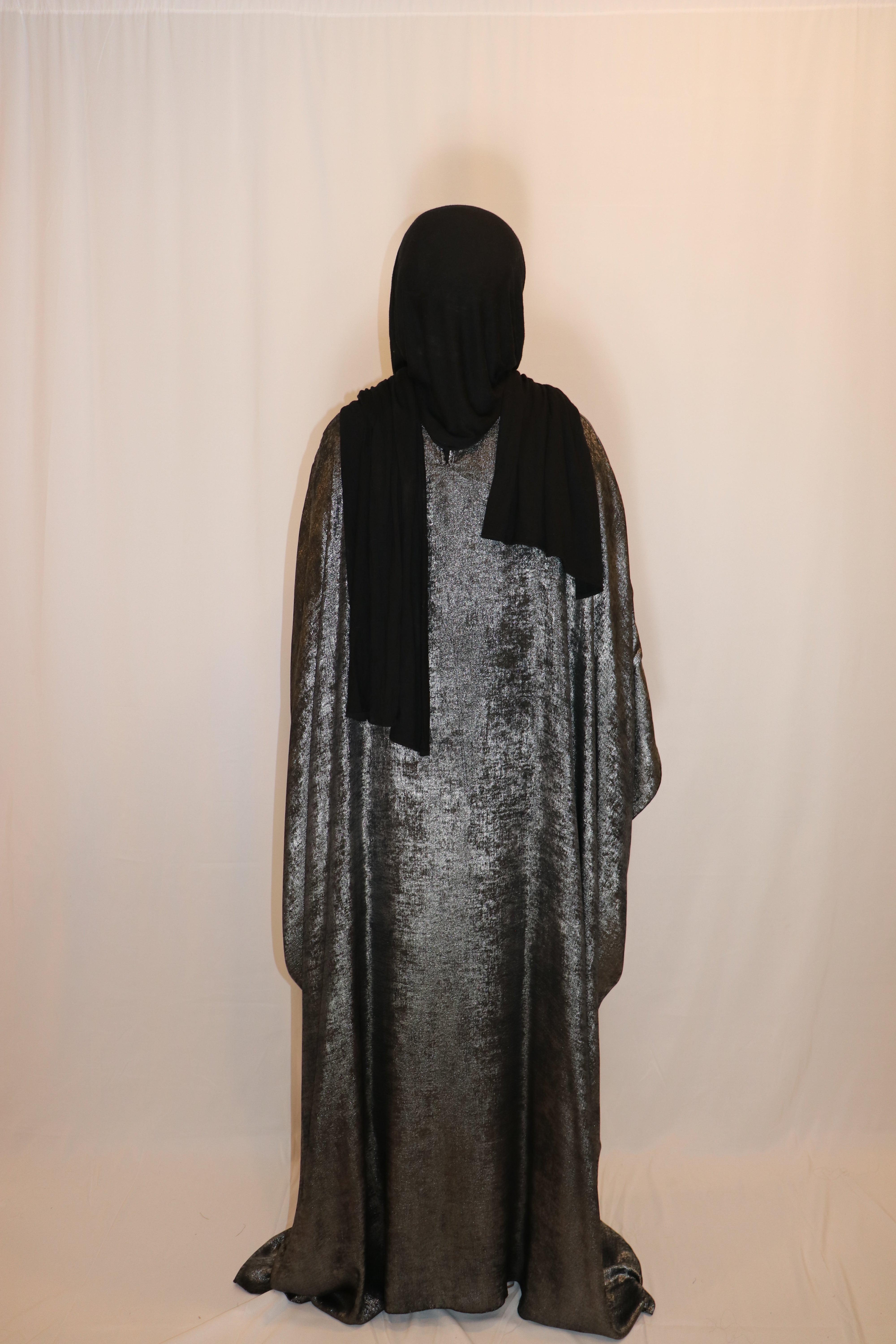 Nora Shimmer Accented Butterfly Abaya