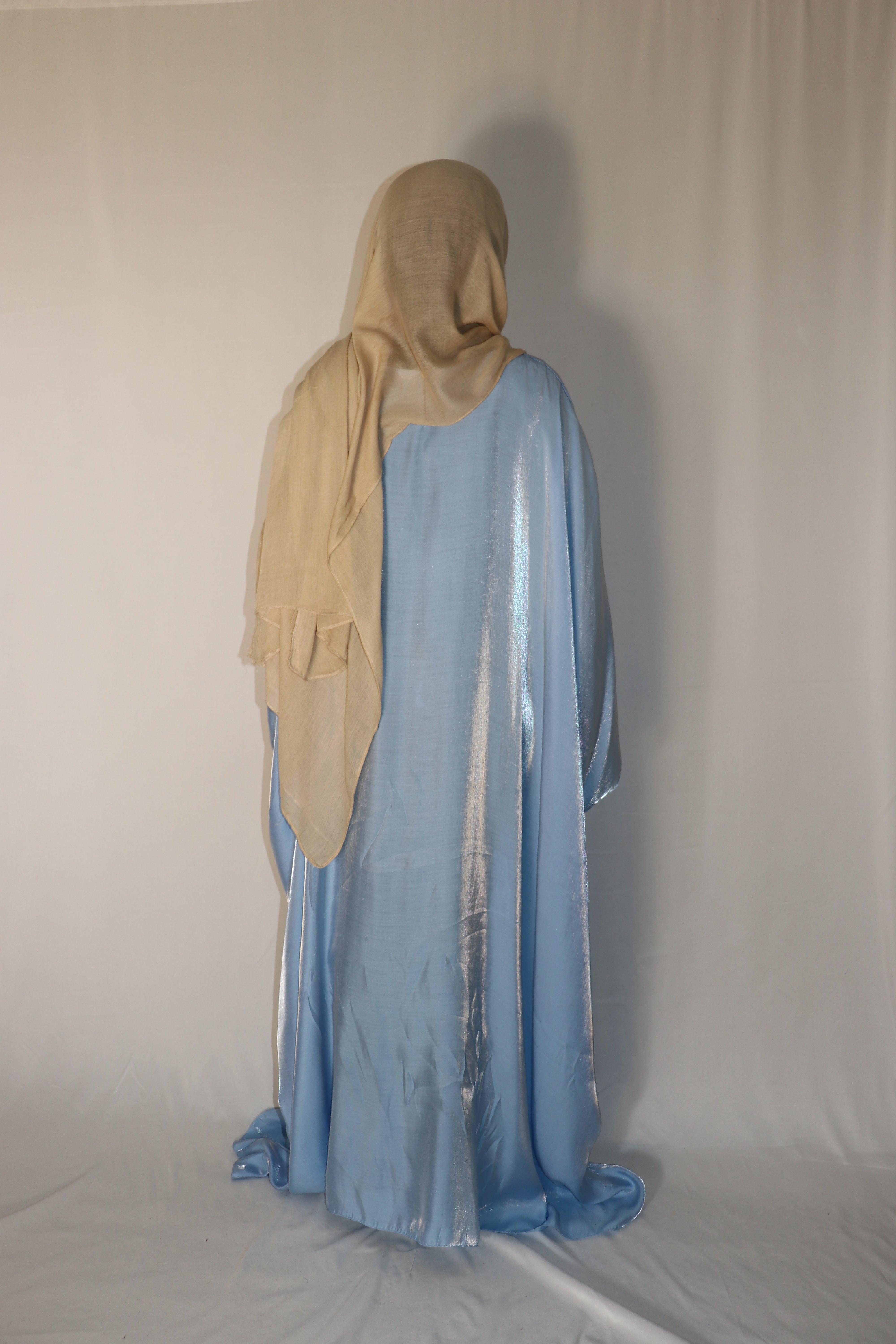 Hana Shimmer Accented Butterfly Abaya