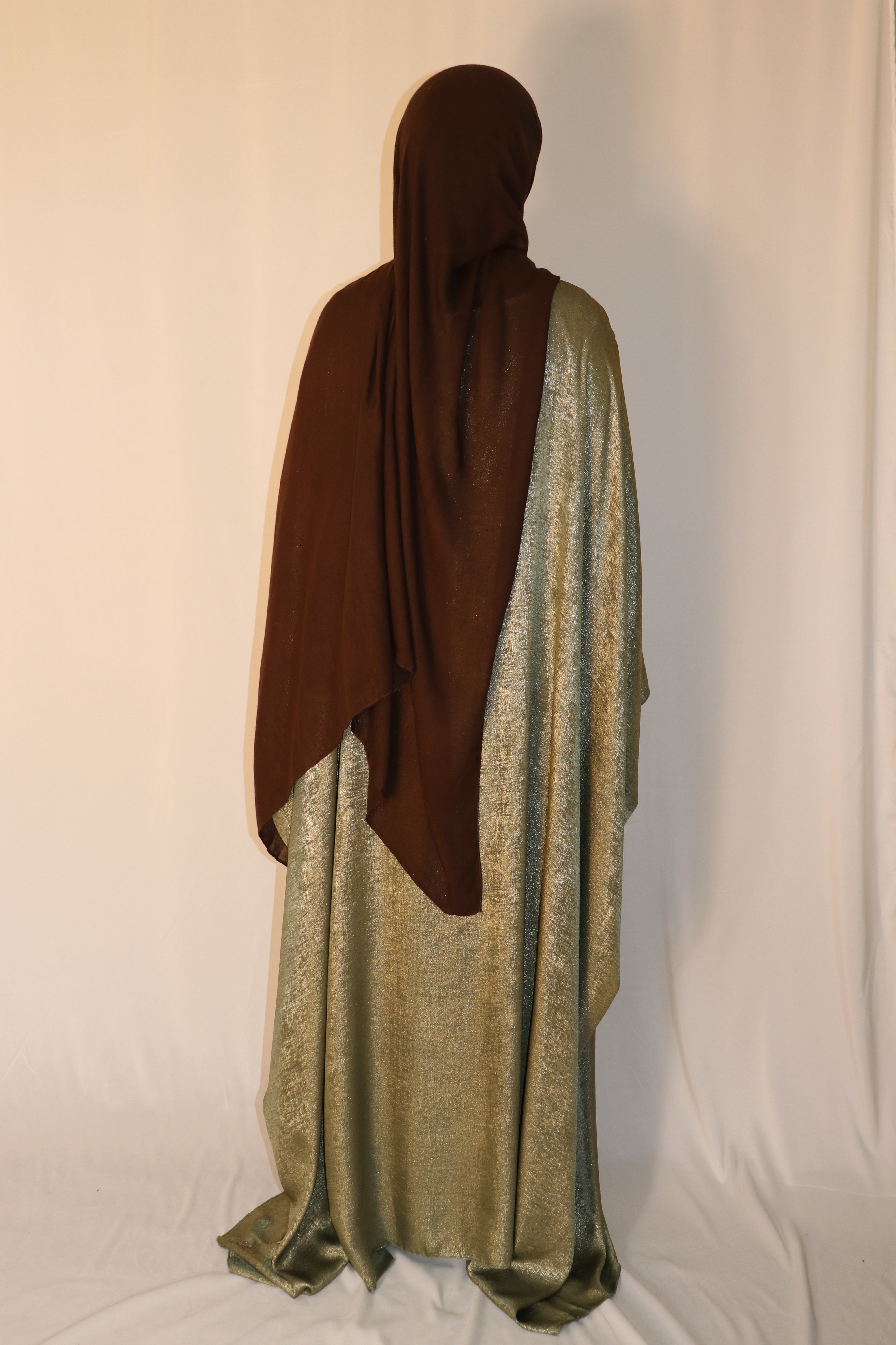 Maya Shimmer Accented Butterfly Abaya